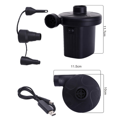 Car Portable Multifunctional Air Pump Tire Inflator Electric / USB Inflatable Pump - Inflatable Pump by buy2fix | Online Shopping UK | buy2fix