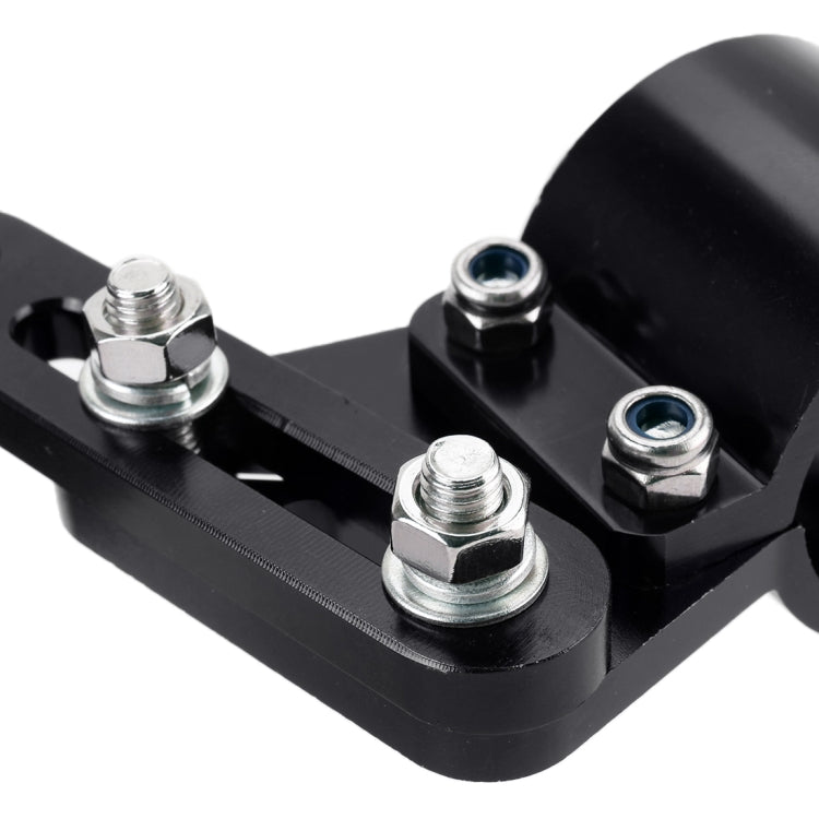 Car Signal Pole Steering Wheel Quick Dial Metal Rotating Rod Steering Signal Rod Extension (Black) by buy2fix