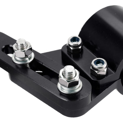 Car Signal Pole Steering Wheel Quick Dial Metal Rotating Rod Steering Signal Rod Extension (Black) by buy2fix