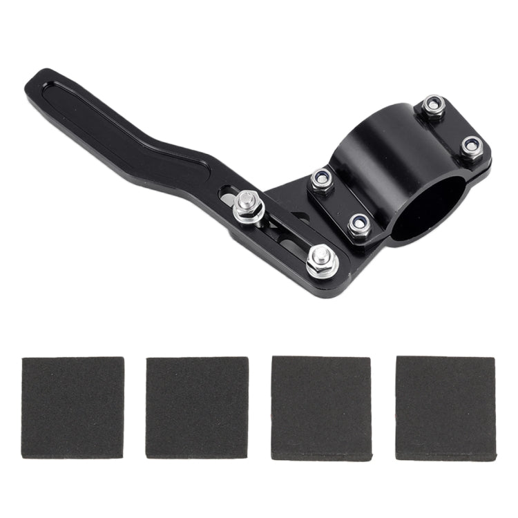 Car Signal Pole Steering Wheel Quick Dial Metal Rotating Rod Steering Signal Rod Extension (Black) by buy2fix