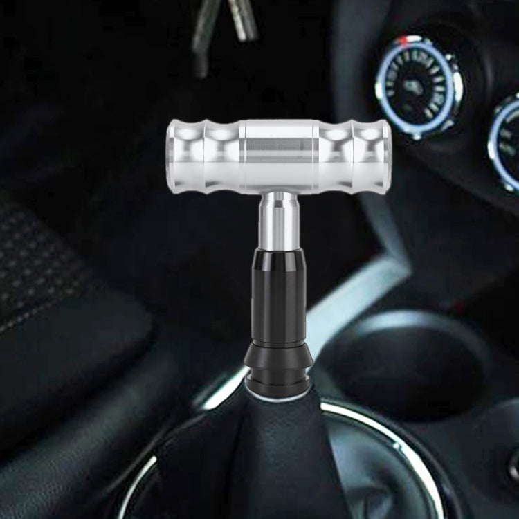 Universal Car Automatic Transmission Gear Shift Knob (Silver) by buy2fix