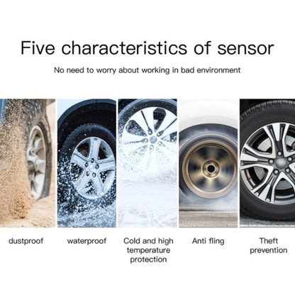 Universal Motorcycle Wireless High Precision Solar Energy TPMS Tire Pressure Alarm System External Tire Monitor by buy2fix