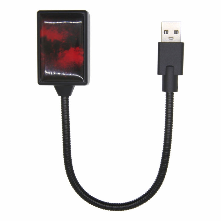 5V 0.1W IPX4 Car Rotating Star Lights Starry Sky Atmosphere Lamp (Red Light) by buy2fix