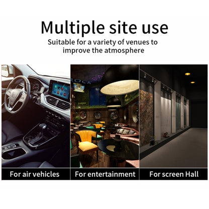 5V 0.1W IPX4 Car Rotating Star Lights Starry Sky Atmosphere Lamp (Red Light) by buy2fix