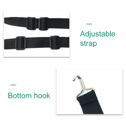 Car Front Seat Hanging Bag Mobile Phone Storage Bag (Coffee) by buy2fix