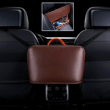 Car Front Seat Hanging Bag Storage Bag (Coffee) by buy2fix