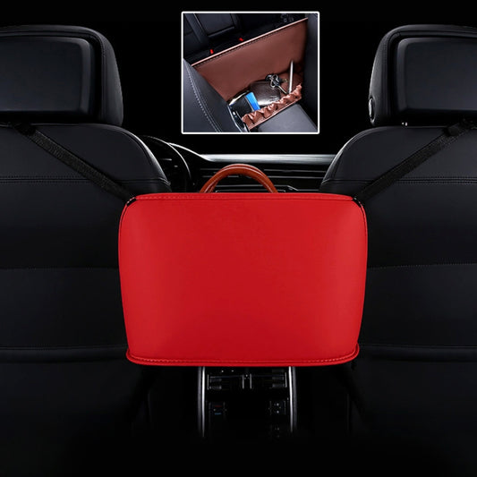 Car Front Seat Hanging Bag Storage Bag (Red) by buy2fix