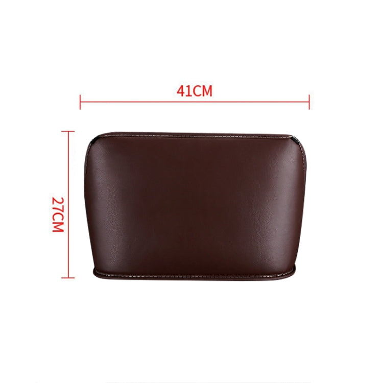 Car Front Seat Hanging Bag Storage Bag (Wine Red) by buy2fix