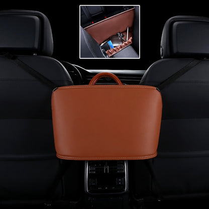 Car Front Seat Hanging Bag Storage Bag (Brown) by buy2fix