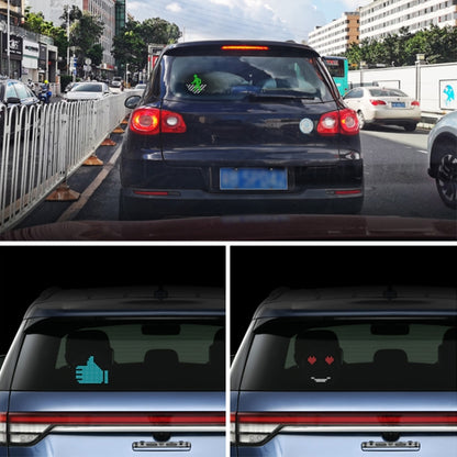 EM01 Car Bluetooth Intelligent LED Expression Sticker Emoticons APP Manual Control by buy2fix