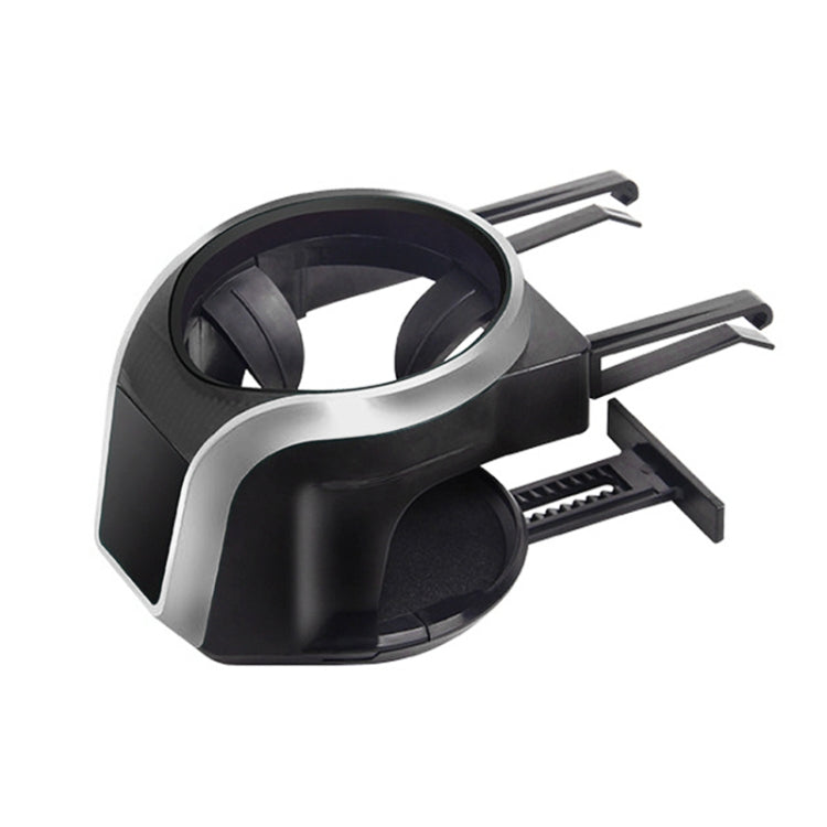 2 in 1 Car Air Outlet Magnetic Mount Beverage Cup Stand Phone Holder(Silver) by buy2fix