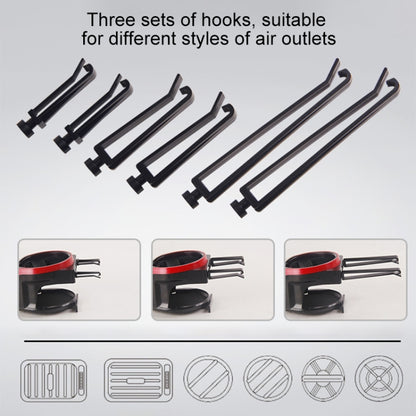 2 in 1 Car Air Outlet Magnetic Mount Beverage Cup Stand Phone Holder(Silver) by buy2fix