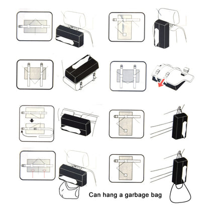 Car PU Leather Tissue Box, Size: 24x13x5cm by buy2fix