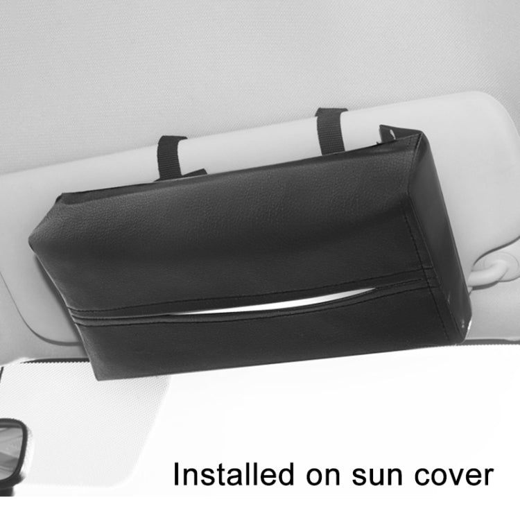 Car PU Leather Tissue Box, Size: 24x13x5cm by buy2fix