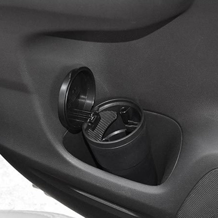 Car Heat Resistant Flame-retardant PBT Ashtray(Black) by buy2fix