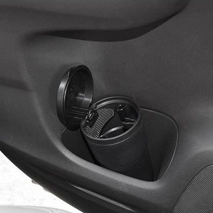 Car Heat Resistant Flame-retardant PBT Ashtray(Black) by buy2fix