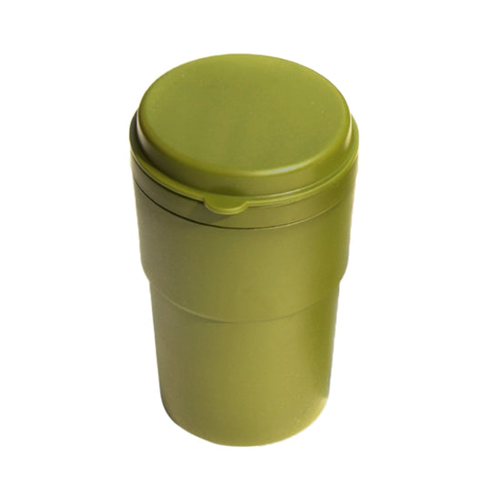 Car Heat Resistant Flame-retardant PBT Ashtray(Green) by buy2fix