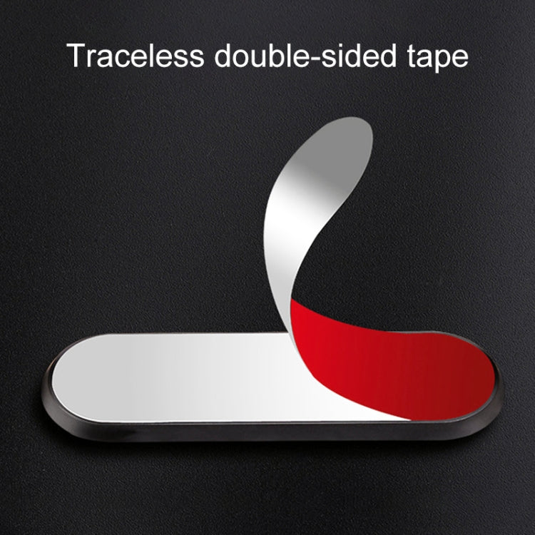 Car Carbon Fiber Magnetic Clamp Cable Storage Box Creative Desktop Hub Organizer by buy2fix