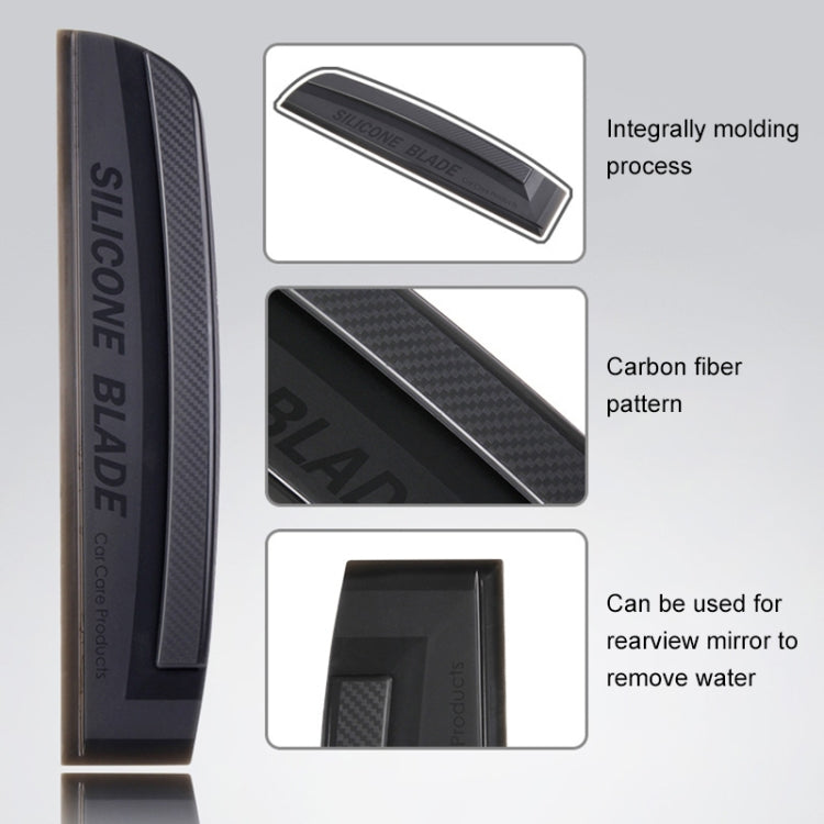 Car Cleaning Silicone Wiper I-shaped Water Scraper by buy2fix