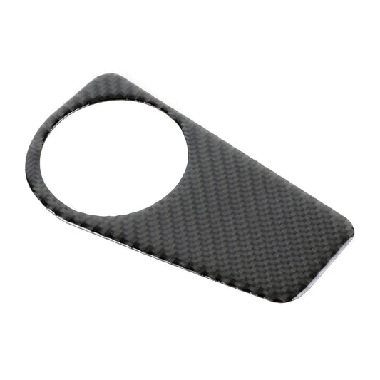 Car Carbon Fiber Headlight Switch Panel Decorative Sticker for Volkswagen Tiguan L 2019-2021, Low Configuration by buy2fix