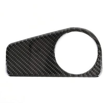Car Carbon Fiber Headlight Switch Panel Decorative Sticker for Volkswagen Tiguan L 2019-2021, Low Configuration by buy2fix