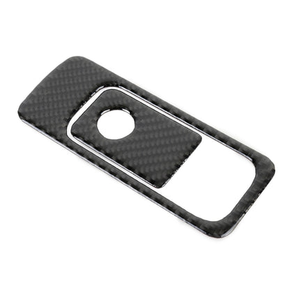 Car Carbon Fiber Front Passenger Seat Storage Handle Decorative Sticker for Volkswagen Tiguan L 2019-2021 by buy2fix