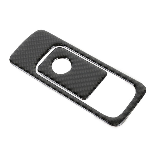 Car Carbon Fiber Front Passenger Seat Storage Handle Decorative Sticker for Volkswagen Tiguan L 2019-2021 by buy2fix