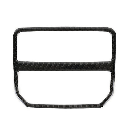 Car Carbon Fiber Rear Air Outlet Frame Decorative Sticker for Volkswagen Tiguan L 2019-2021 by buy2fix