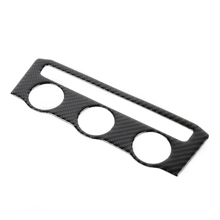 Car Carbon Fiber Air Conditioning Panel Decorative Sticker for Volkswagen Tiguan L 2019-2021, Low Configuration by buy2fix
