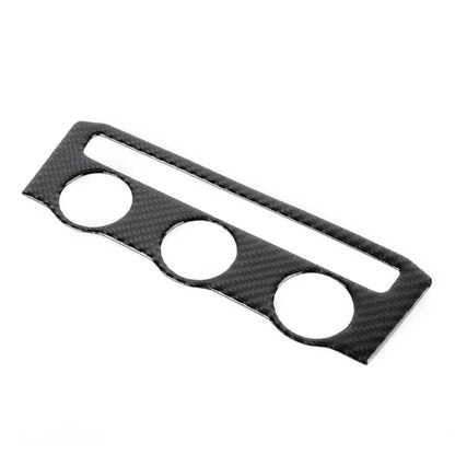 Car Carbon Fiber Air Conditioning Panel Decorative Sticker for Volkswagen Tiguan L 2019-2021, Low Configuration by buy2fix