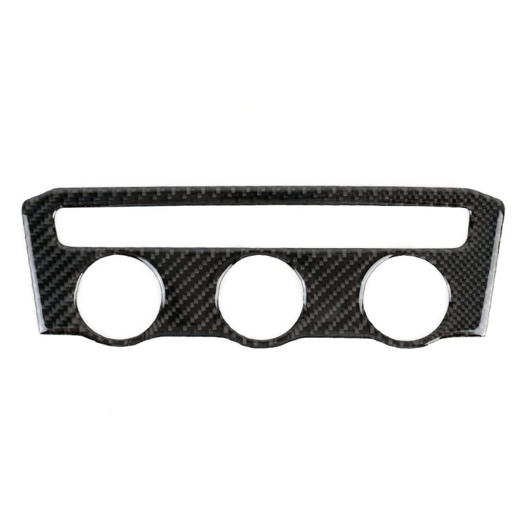 Car Carbon Fiber Air Conditioning Panel Decorative Sticker for Volkswagen Tiguan L 2019-2021, Low Configuration by buy2fix