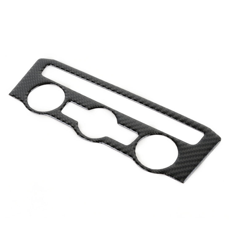 Car Carbon Fiber Air Conditioning Panel Decorative Sticker for Volkswagen Tiguan L 2019-2021, High Configuration by buy2fix