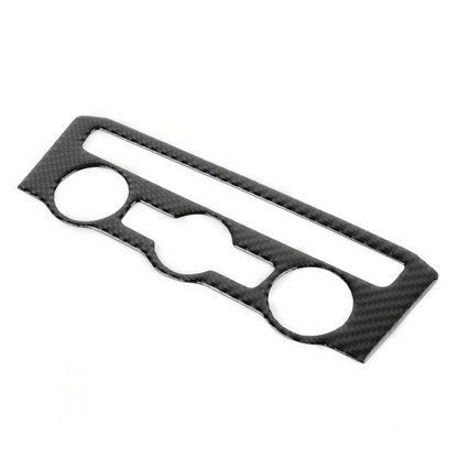 Car Carbon Fiber Air Conditioning Panel Decorative Sticker for Volkswagen Tiguan L 2019-2021, High Configuration by buy2fix