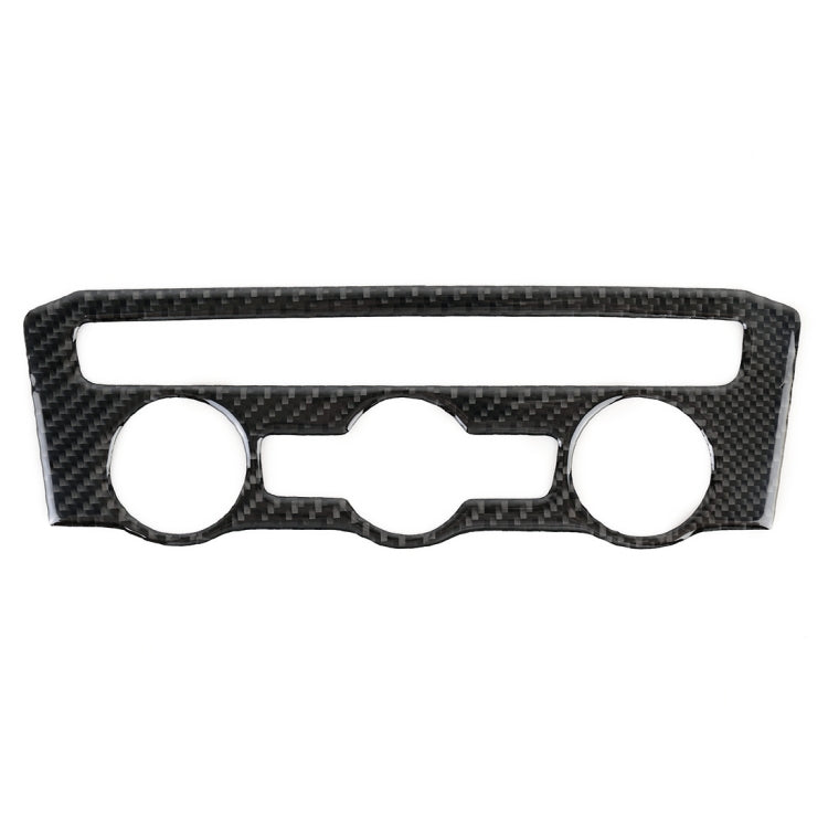 Car Carbon Fiber Air Conditioning Panel Decorative Sticker for Volkswagen Tiguan L 2019-2021, High Configuration by buy2fix