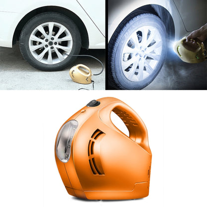 DC 12V 100W Four In One Portable  Car Tire Pump Inflatable Pump(Orange) - Inflatable Pump by buy2fix | Online Shopping UK | buy2fix