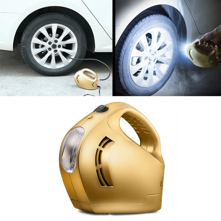 DC 12V 100W Four In One Portable  Car Tire Pump Inflatable Pump(Gold) - Inflatable Pump by buy2fix | Online Shopping UK | buy2fix