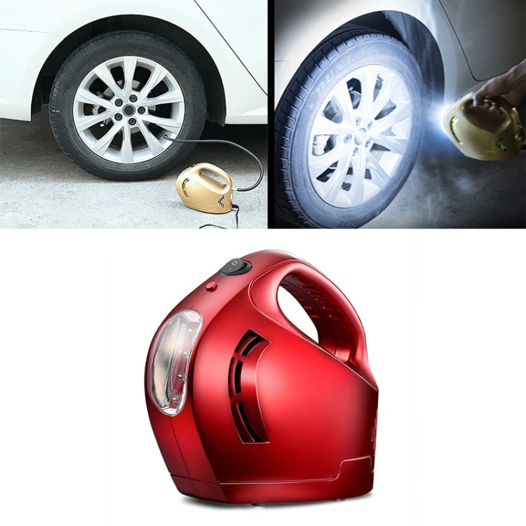 DC 12V 100W Four In One Portable  Car Tire Pump Inflatable Pump(Red) - Inflatable Pump by buy2fix | Online Shopping UK | buy2fix