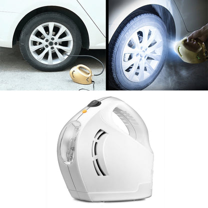 DC 12V 100W Four In One Portable  Car Tire Pump Inflatable Pump(White) - Inflatable Pump by buy2fix | Online Shopping UK | buy2fix
