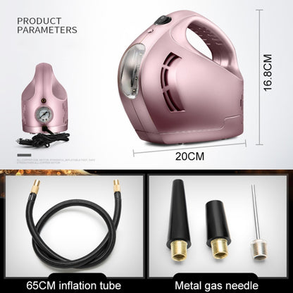DC 12V 100W Four In One Portable  Car Tire Pump Inflatable Pump(White) - Inflatable Pump by buy2fix | Online Shopping UK | buy2fix