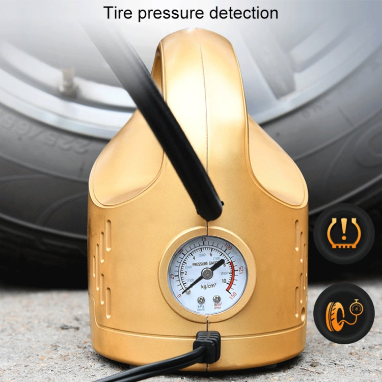 DC 12V 100W Four In One Portable  Car Tire Pump Inflatable Pump(White) - Inflatable Pump by buy2fix | Online Shopping UK | buy2fix