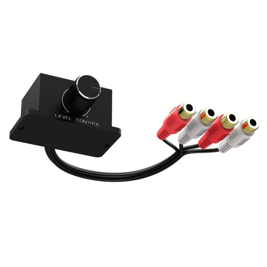 Universal Car Modified Panel Audio Volume Knob RCA Head Audio Volume Control Knob Volume Adjuster - Car Amplifiers by buy2fix | Online Shopping UK | buy2fix