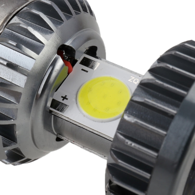 BA20D DC9-18V / 4.7W (H)2.2W(L) / 6000K / 500LM Motorcycle LED Headlight with COB Lamp Beads by buy2fix