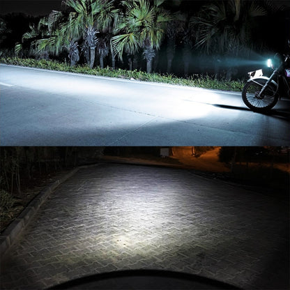 BA20D DC9-18V / 4.7W (H)2.2W(L) / 6000K / 500LM Motorcycle LED Headlight with COB Lamp Beads by buy2fix