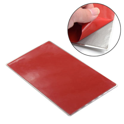 Portable Car Sunshade Makeup Mirror Stainless Steel Vanity Mirror, Size: 150 x 80mm by buy2fix