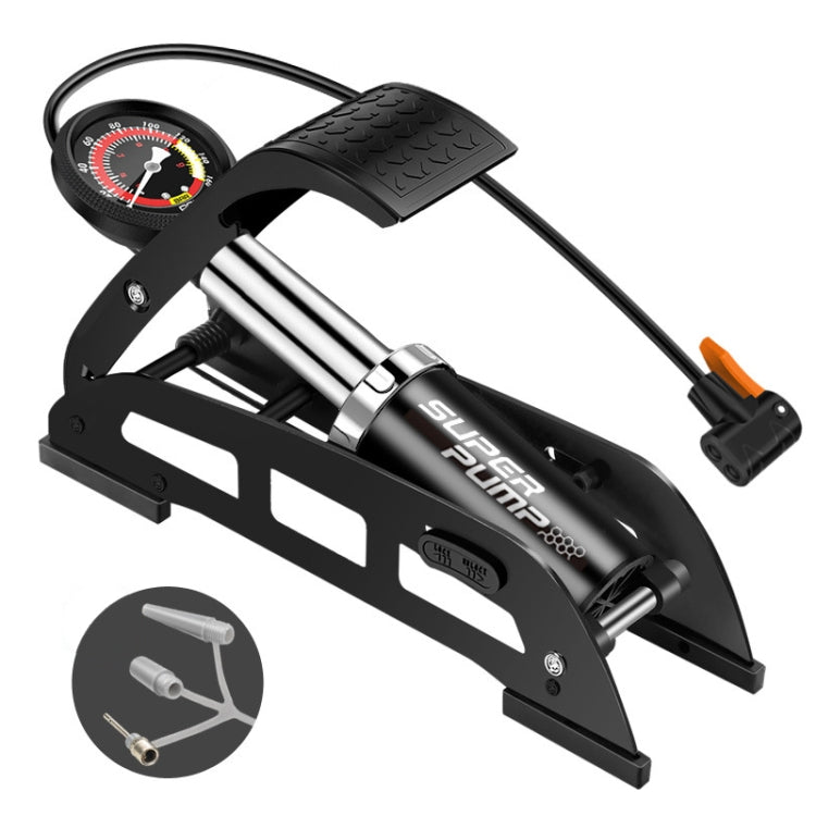 0905 Car / Motorcycle / Bicycle Portable Thicker Single Pipe Inflatable Cylinder Pedal Air Pump - Inflatable Pump by buy2fix | Online Shopping UK | buy2fix