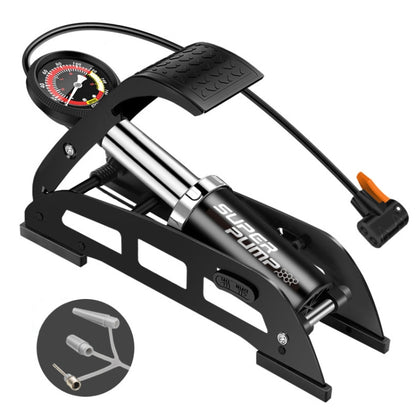 0905 Car / Motorcycle / Bicycle Portable Thicker Single Pipe Inflatable Cylinder Pedal Air Pump - Inflatable Pump by buy2fix | Online Shopping UK | buy2fix