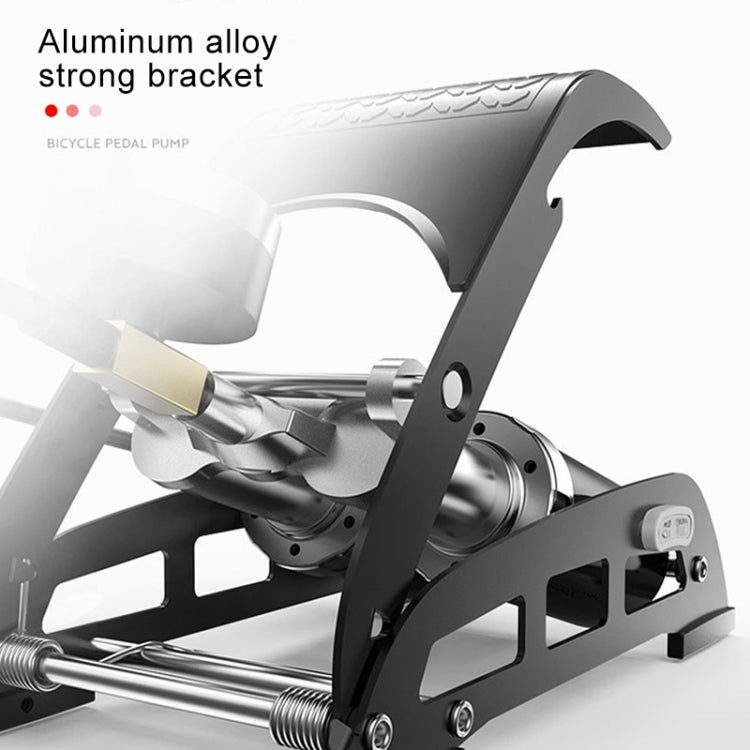 0905 Car / Motorcycle / Bicycle Portable Thicker Single Pipe Inflatable Cylinder Pedal Air Pump - Inflatable Pump by buy2fix | Online Shopping UK | buy2fix