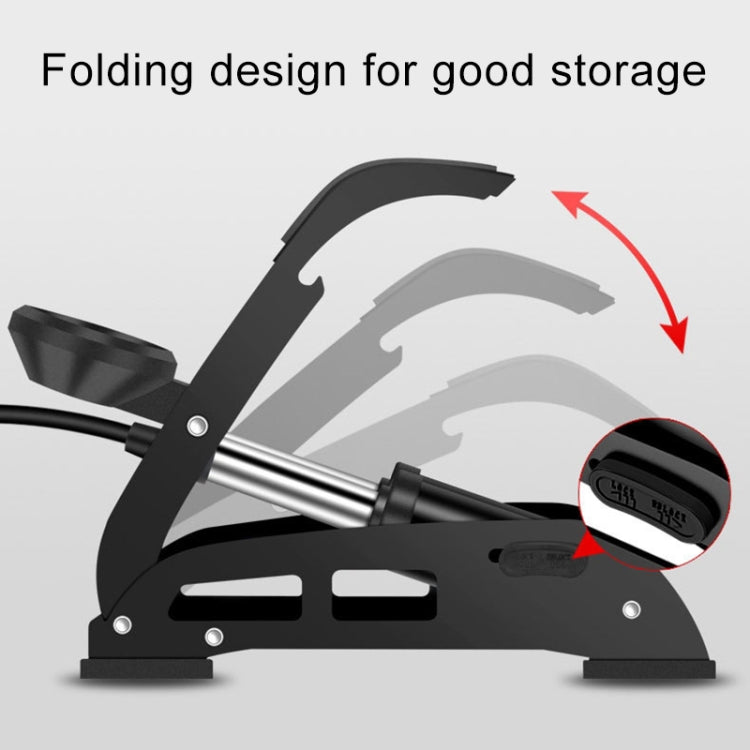 0905 Car / Motorcycle / Bicycle Portable Thicker Single Pipe Inflatable Cylinder Pedal Air Pump - Inflatable Pump by buy2fix | Online Shopping UK | buy2fix