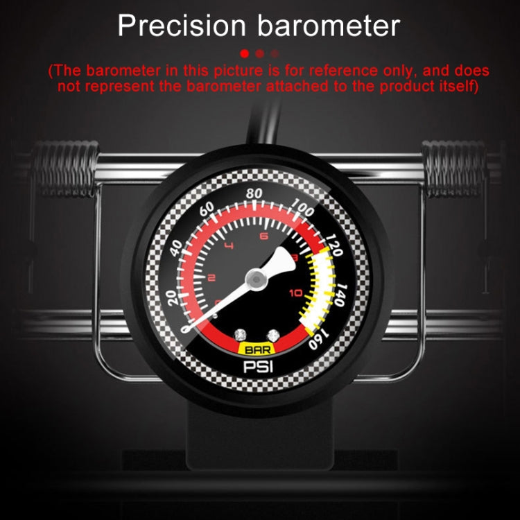 0905 Car / Motorcycle / Bicycle Portable Thicker Single Pipe Inflatable Cylinder Pedal Air Pump - Inflatable Pump by buy2fix | Online Shopping UK | buy2fix