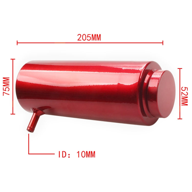 Car Universal Modified Aluminum Alloy Cooling Water Tank Bottle Can, Capacity: 800ML (Black) - Engine Fittings by buy2fix | Online Shopping UK | buy2fix